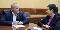 Спикер облдумы Валентин Суббот провел рабочую встречу с директором филиала ГТРК «Брянск» - Газета Красногорская Жизнь