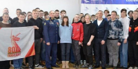 Студенты из брянского Карачева встретились с участником спецоперации  - Газета Красногорская Жизнь