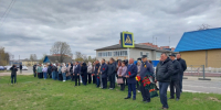 В Красной Горе состоялся митинг, посвященный 40-й годовщине аварии на Чернобыльской АЭС. - Администрация Красногорского района